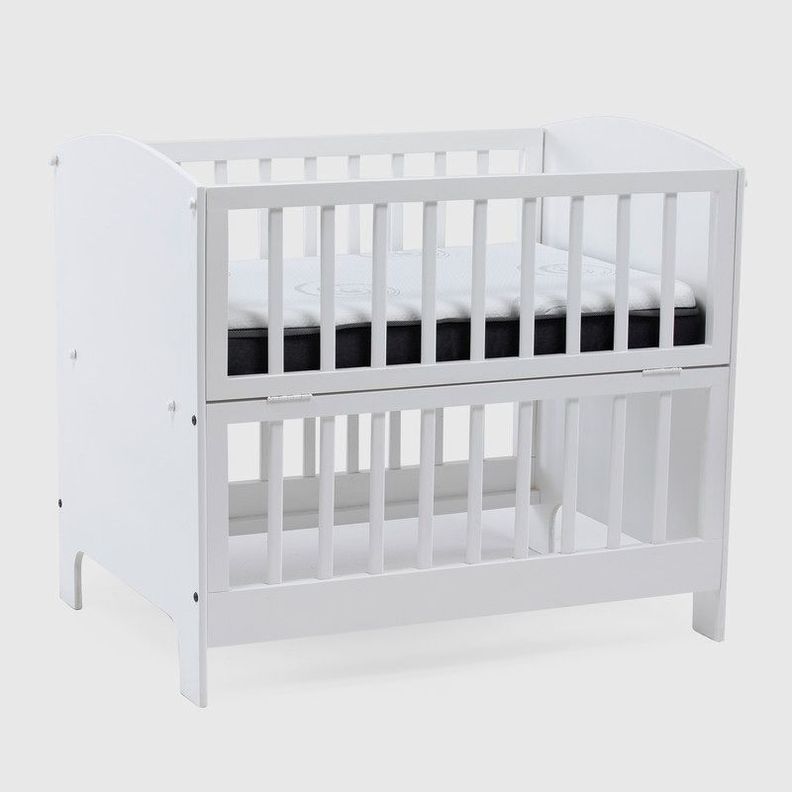 CUNA EVOLUTIVA ZEN BABY ALBA 100X70  + COLCHON-1