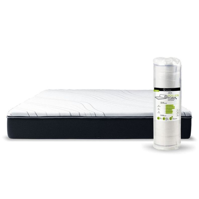 Colchón 2 Plazas Zen Roller Foam Soft 150x200x20 cm-0