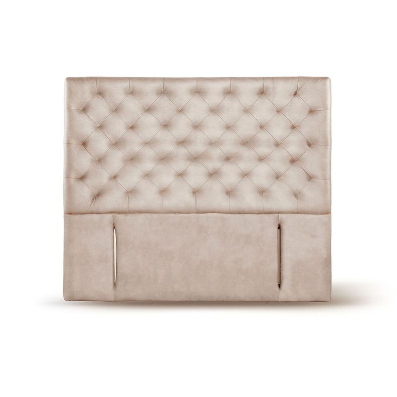 RESPALDO BRESCIA CUERO BEIGE 2 PZA