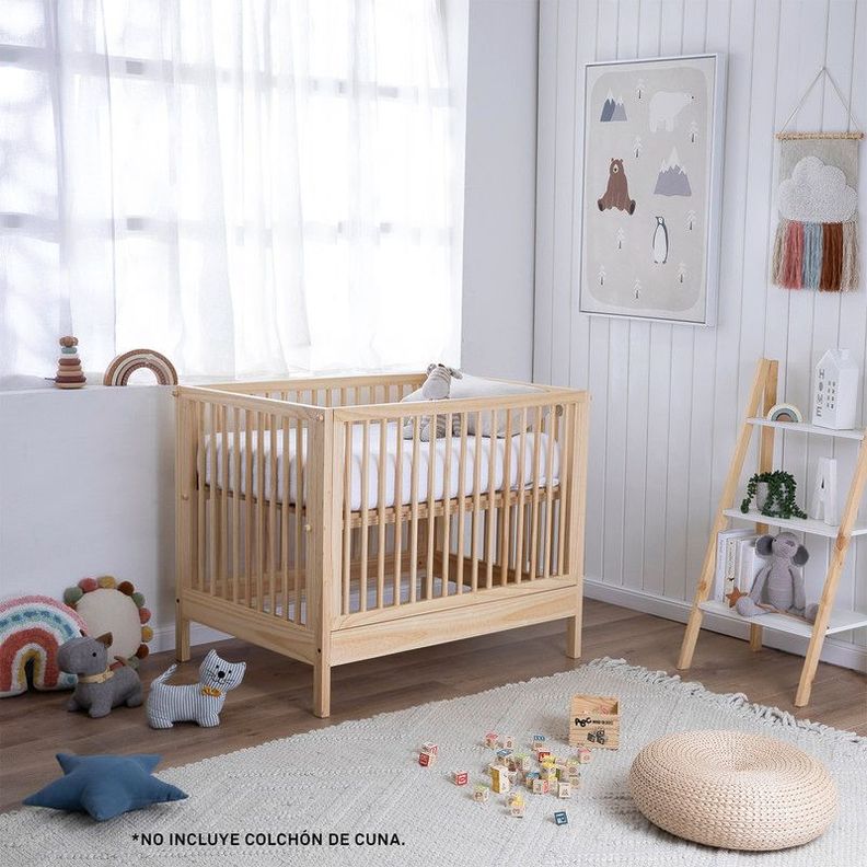 Cuna Evolutiva Zen Baby Borja Madera 100X70-0