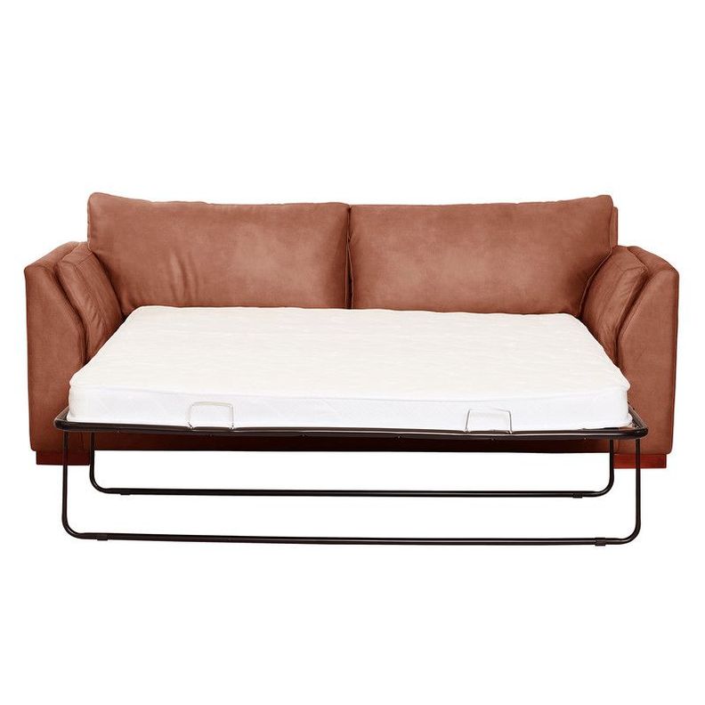 Sofa Cama Milan 2Pl Con Resortes Pocket Cuero Kentucky Tabaco-1