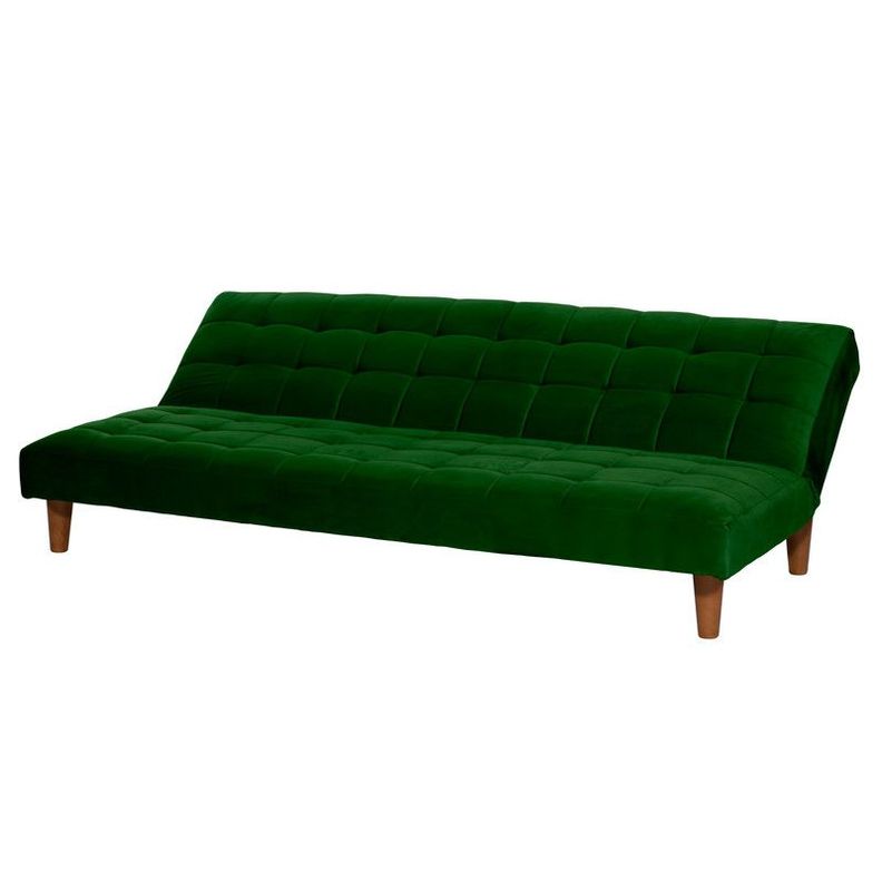 FUTON TURIN TELA VELVET VERDE-2