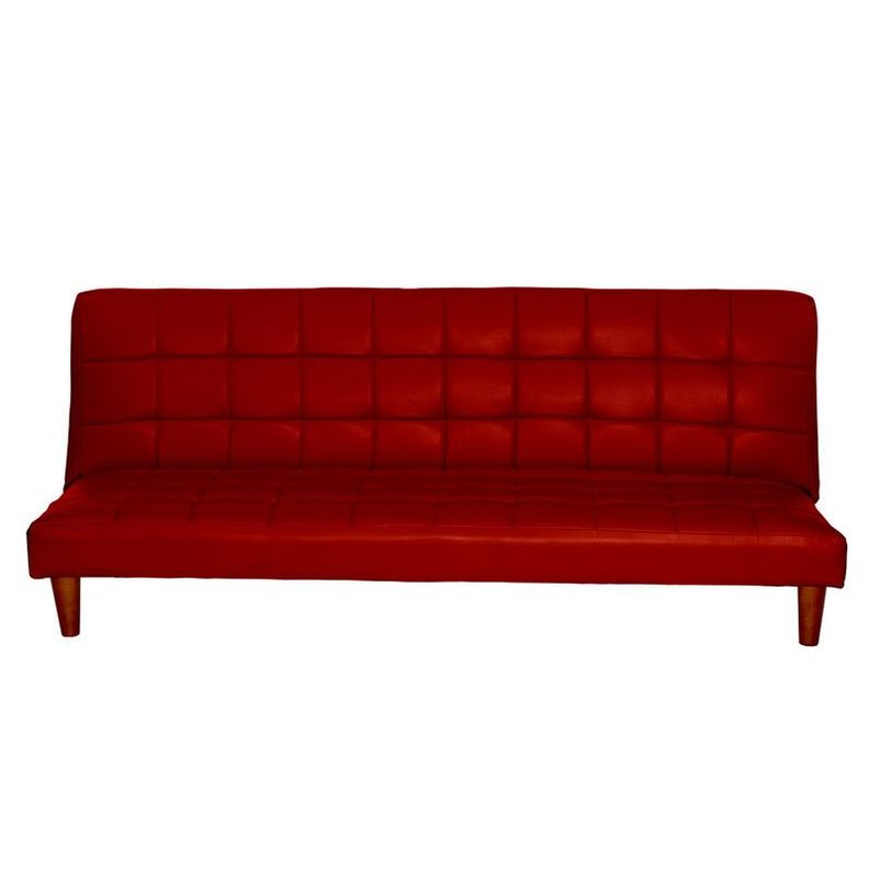 FUTON TURIN  PU ROJO-0