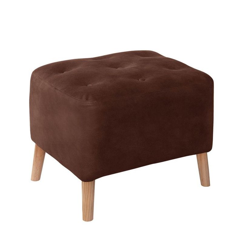 Pouf Lyon  Cuero Kentucky Cafe Moro-0