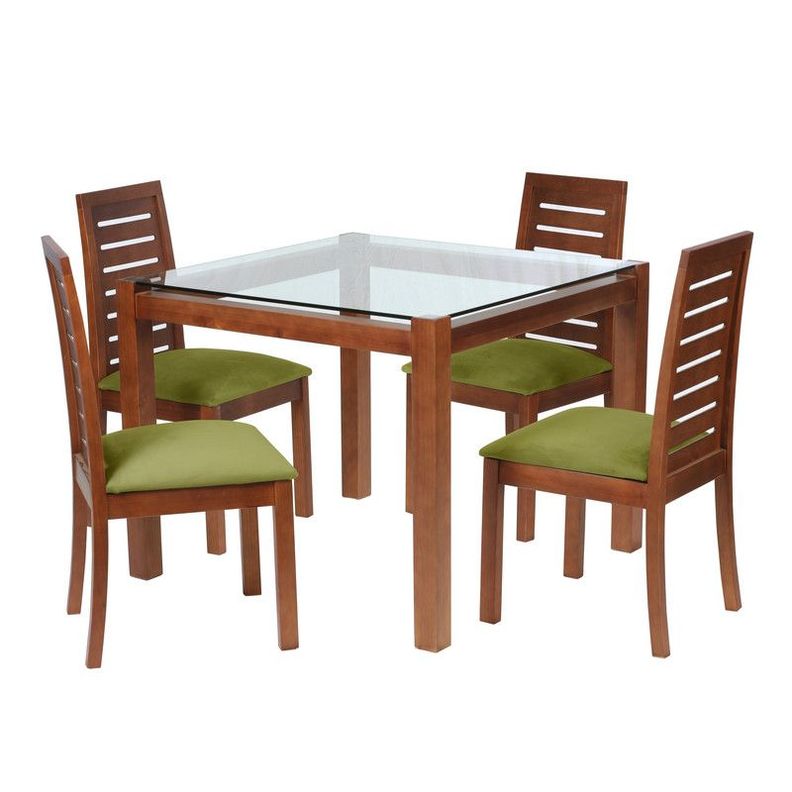 Juego De Comedor Barcelona 1000X1000 S/Tenerife Tela Pistacho-0