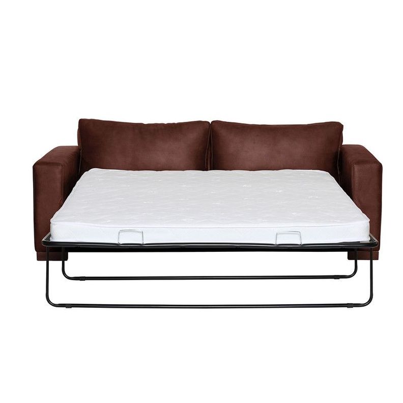 Sofa Cama Livorno 2Pl Cuero Kentucky Café Moro-2