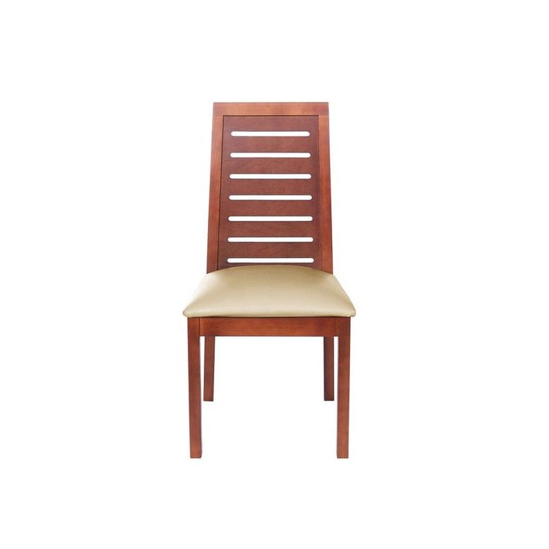 Juego De Comedor Sevilla 2 Sillas  Tenerife + 2 Bancas Pu Beige-3