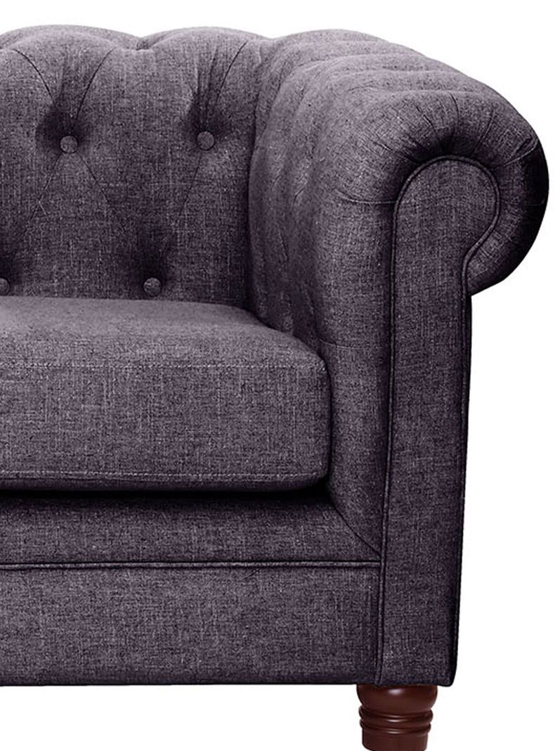 SOFA FLORENCIA 2C LINO GRIS OSCURO-2