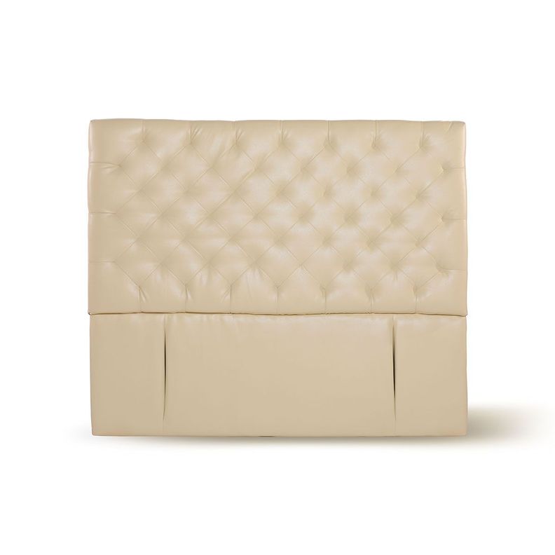 RESPALDO BRESCIA PU BEIGE 2 PZA