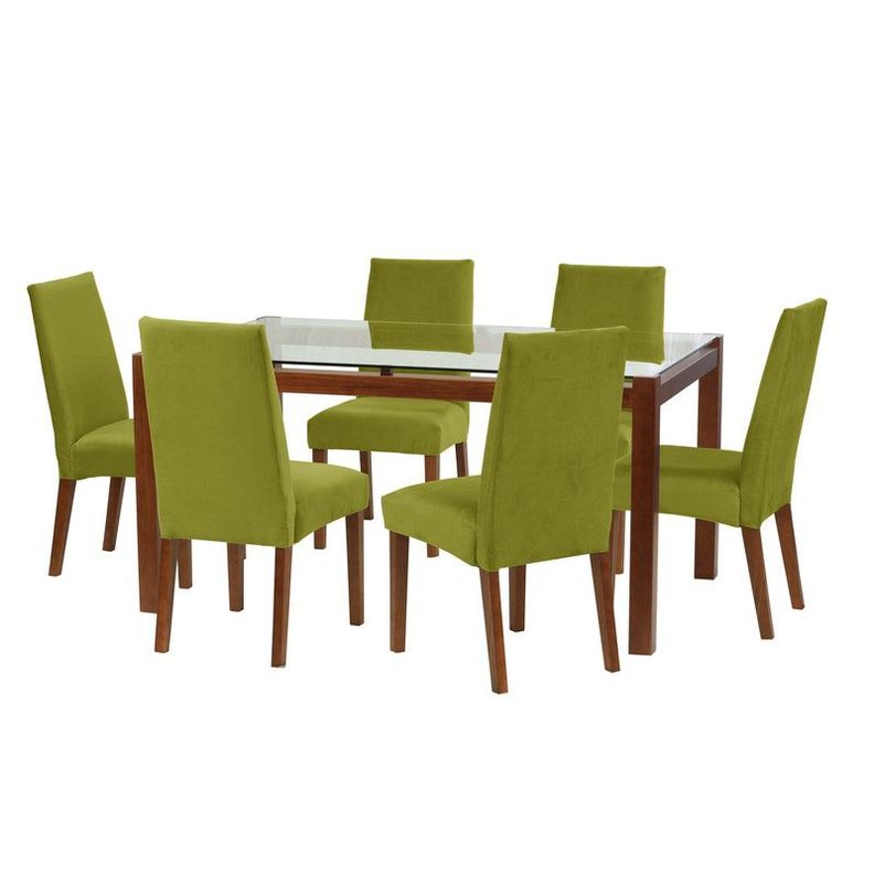 Juego De Comedor Barcelona 1600X1000 S/Cadiz Tela Pistacho-0