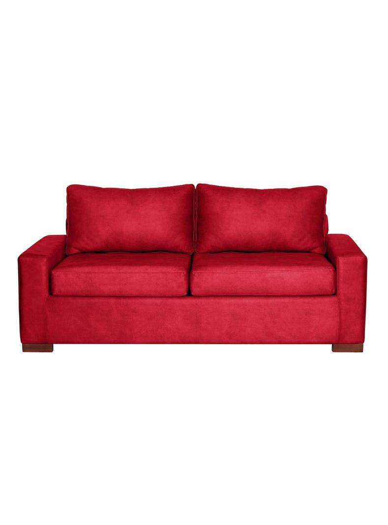 SOFA LIVORNO 3C CUERO KENTUCKY ROJO-0