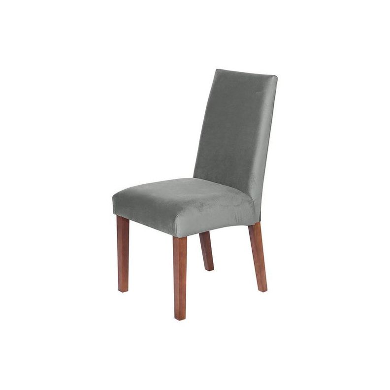 Silla Cadiz  Tela Velvet Gris-1