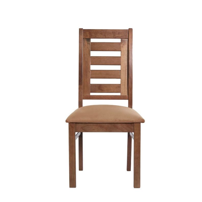 Juego De Comedor Sevilla 2 Sillas Murcia + 2 Bancas Tela Velvet Beige-3