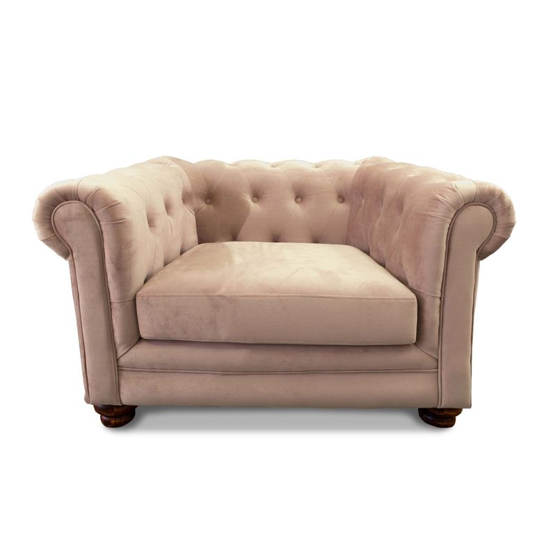 SOFA FLORENCIA 1C TELA VELVET BEIGE-0