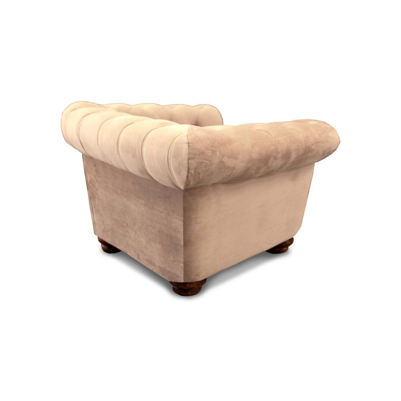 SOFA FLORENCIA 1C TELA VELVET BEIGE-2