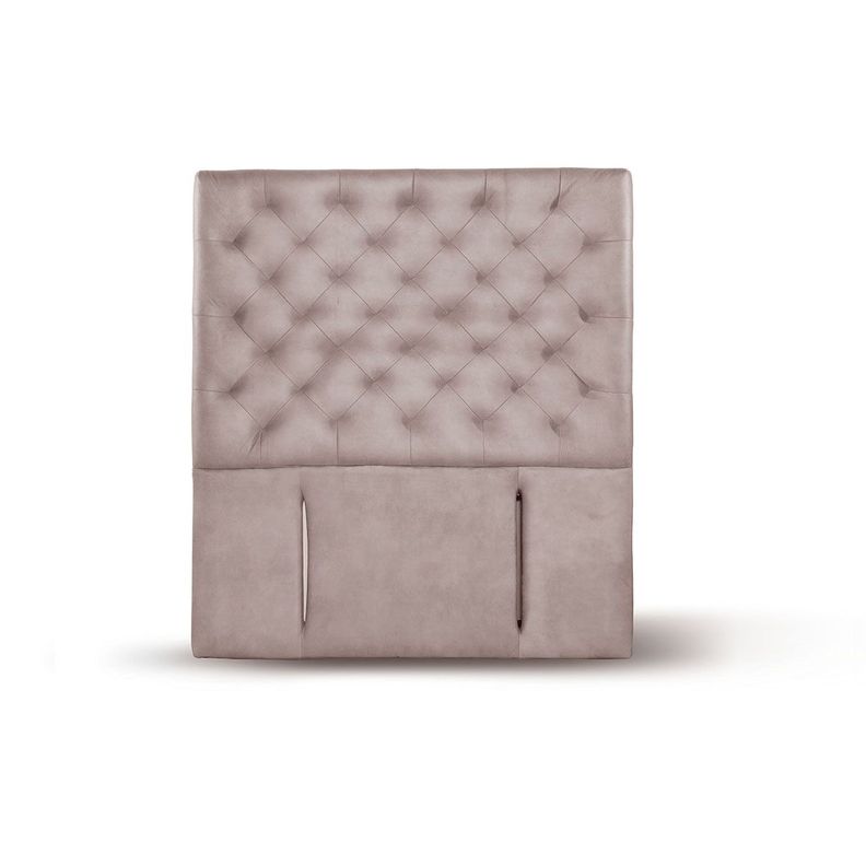 RESPALDO BRESCIA CUERO GRIS 1 1/2 PZA