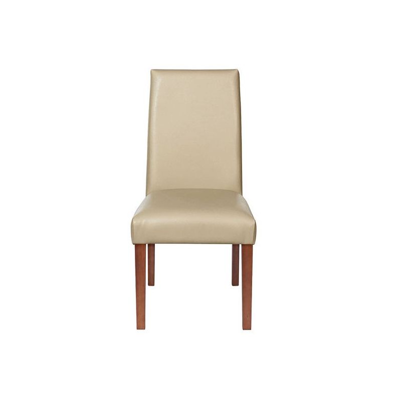Juego De Comedor Sevilla 2 Sillas Cadiz + 2 Bancas Pu Beige-3