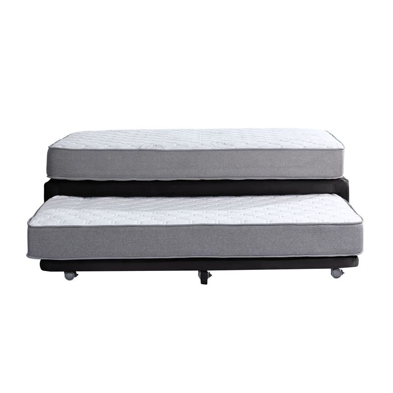 CAMA NIDO ZEN BEST TELA NEGRO 1 1/2 PZA-0