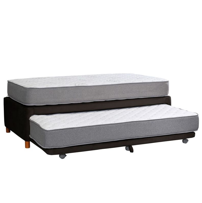 CAMA NIDO ZEN BEST TELA NEGRO 1 1/2 PZA-1