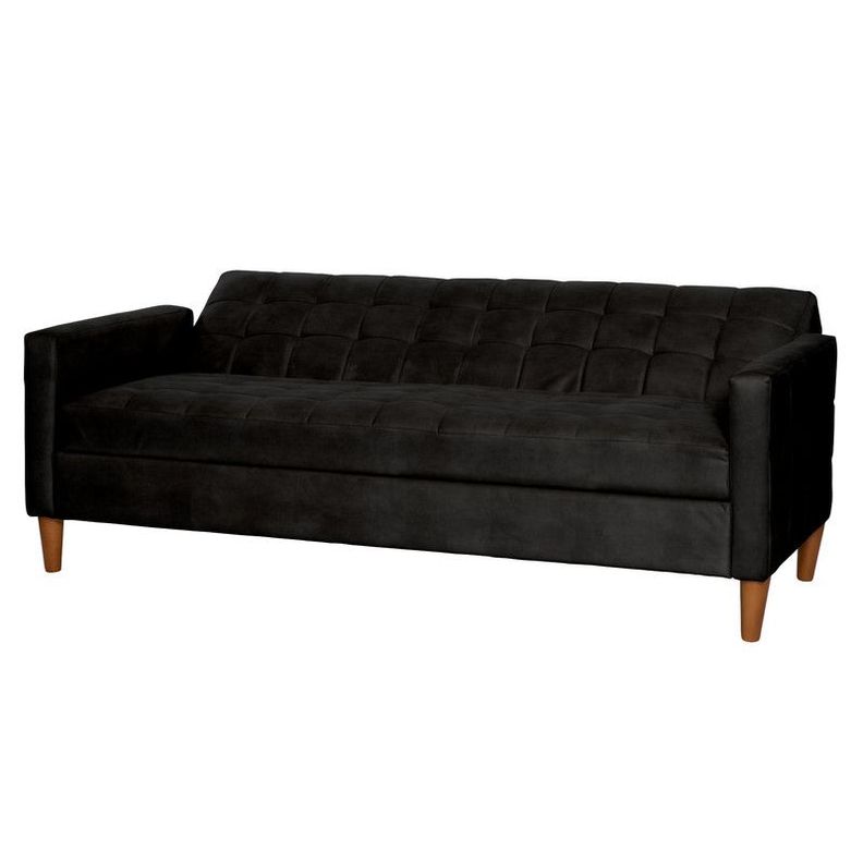 FUTON GENOVA  CUERO KENTUCKY NEGRO-2