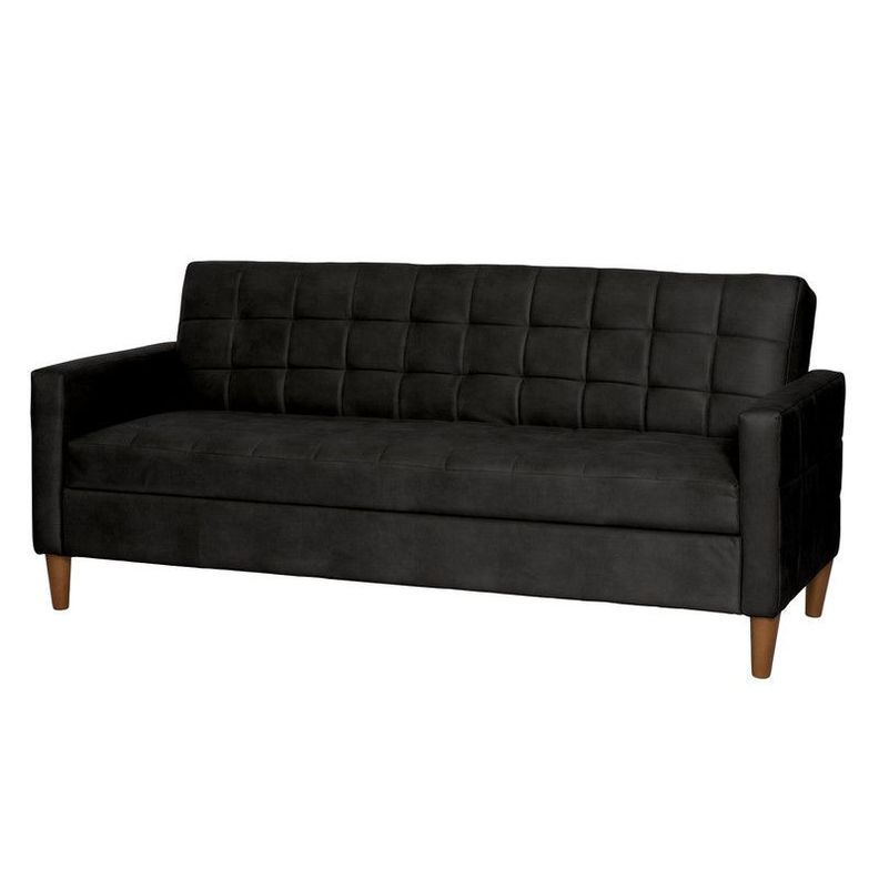 FUTON GENOVA  CUERO KENTUCKY NEGRO-1