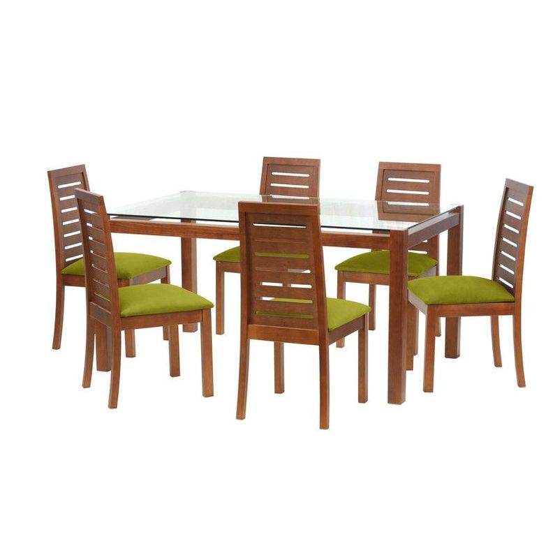Juego De Comedor Barcelona 1600X1000 S/Tenerife Tela Pistacho-0