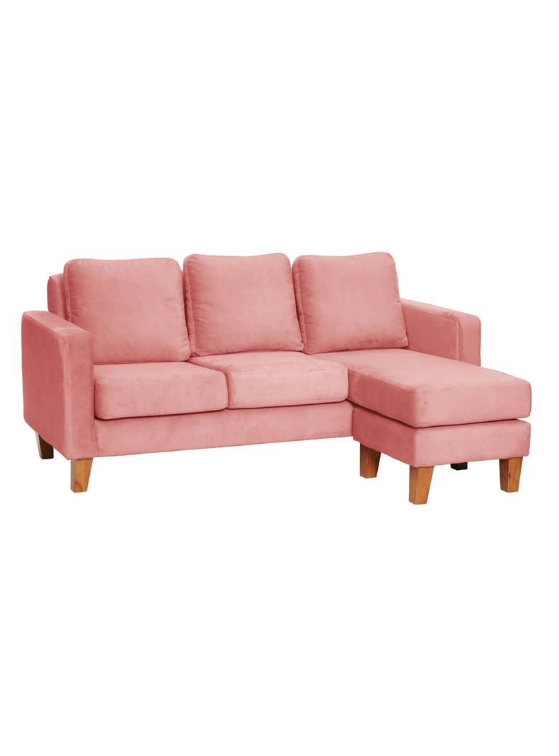 SECCIONAL VENECIA INTERCAMBIABLE TELA VELVET PALO ROSA-2