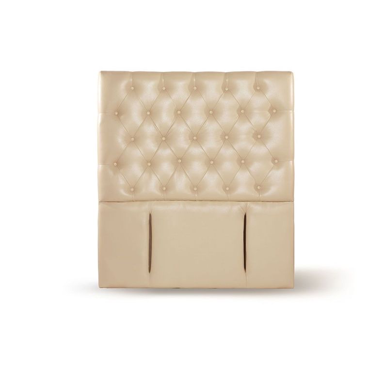 RESPALDO FLORENCIA PU BEIGE 1 PZA