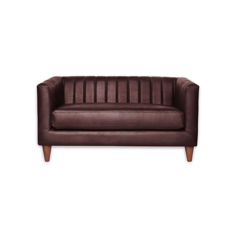 SOFA SORRENTO 2C CUERO KENTUCKY CAFE MORO-0