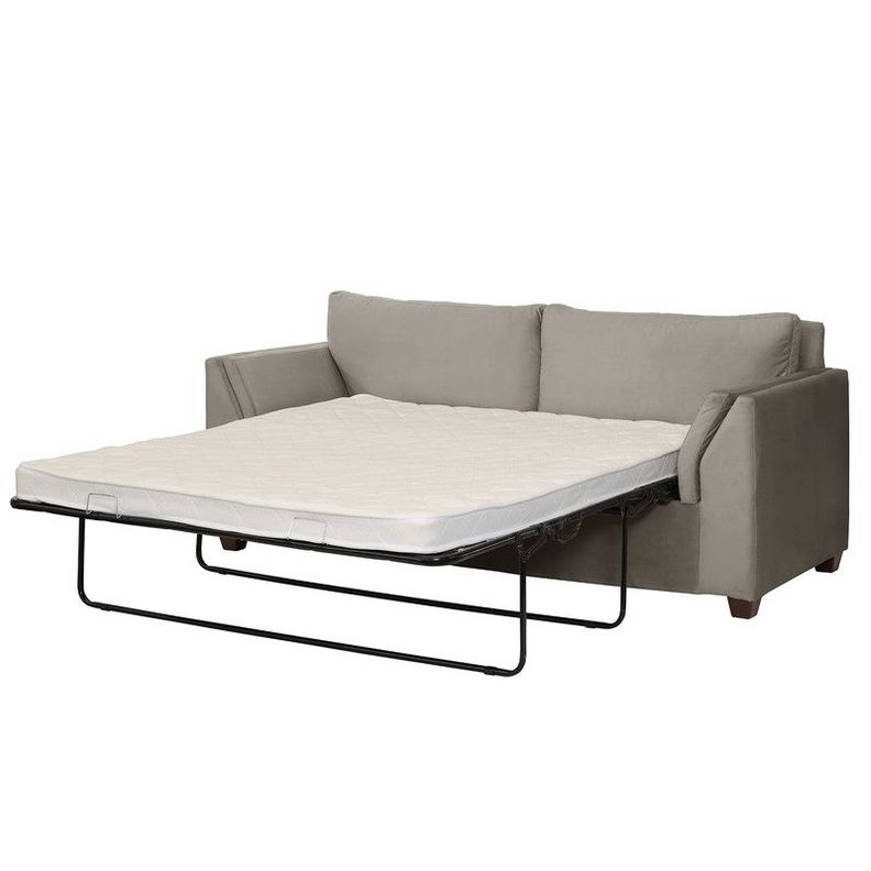 Sofa Cama Milan 2Pl Con Resortes Pocket Tela Velvet Gris-0