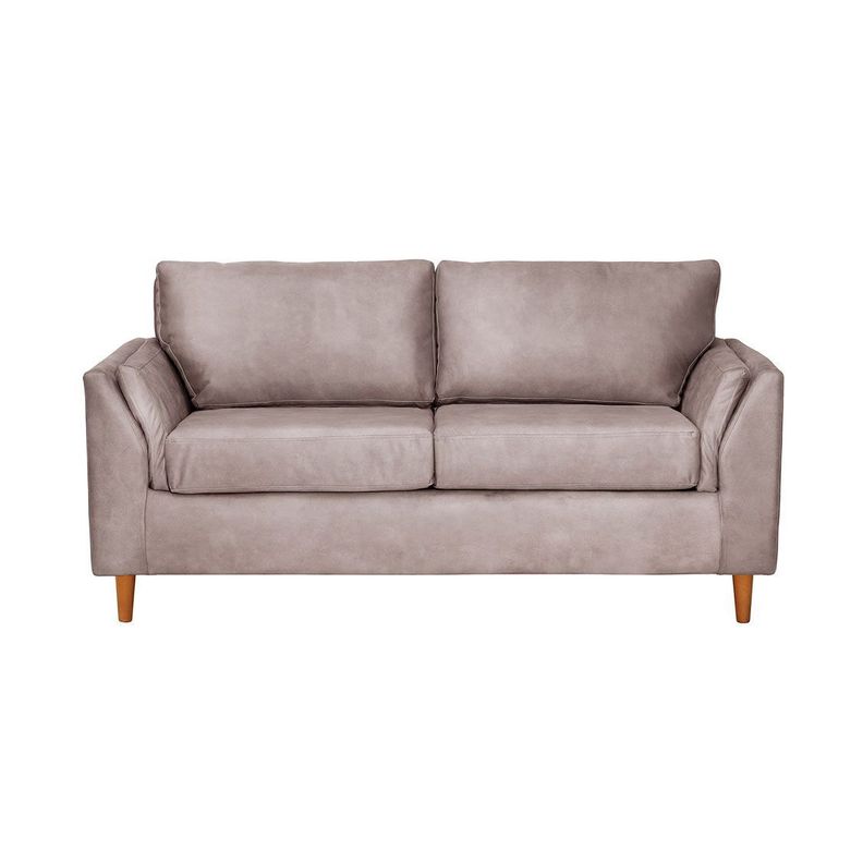 Sofa Milan 2C Con Resortes Pocket Cuero Kentucky Gris-0