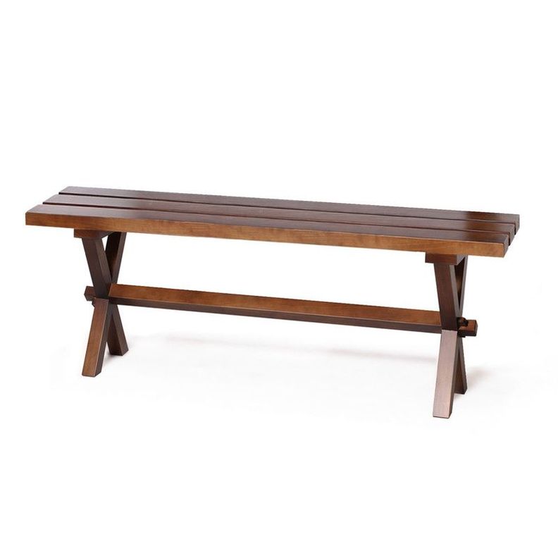 Juego De Comedor Sevilla 2 Sillas  Tenerife + 2 Bancas Pu Chocolate-4