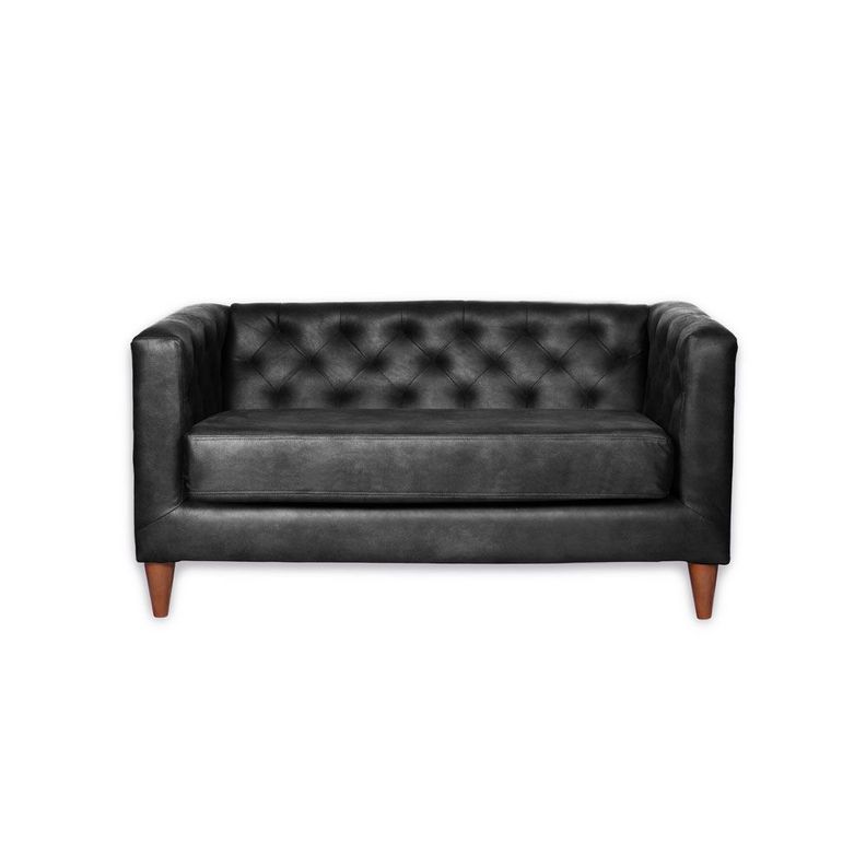 SOFA BRESCIA 2C CUERO KENTUCKY NEGRO-0