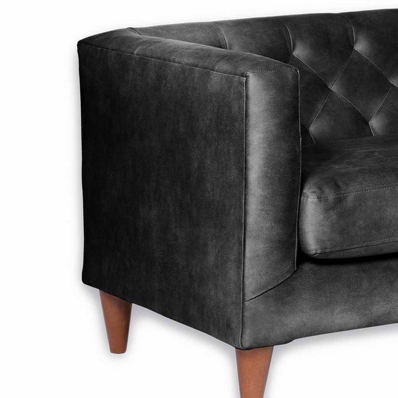 SOFA BRESCIA 2C CUERO KENTUCKY NEGRO-2