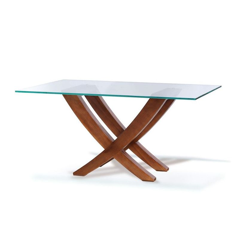 Juego De Comedor Alicante 6 Sillas Tenerife  Cuero Kentucky  Beige-1