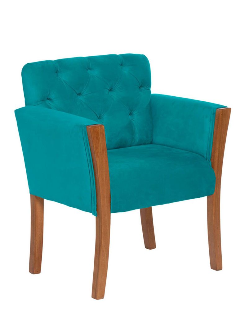 Sitial Kiel  Tela Velvet Turquesa-2