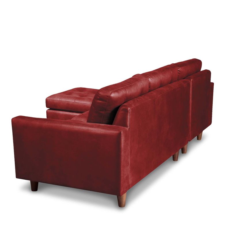 SOFA CHAISELONG IZQ NAPOLES CUERO KETUCKY ROJO-3