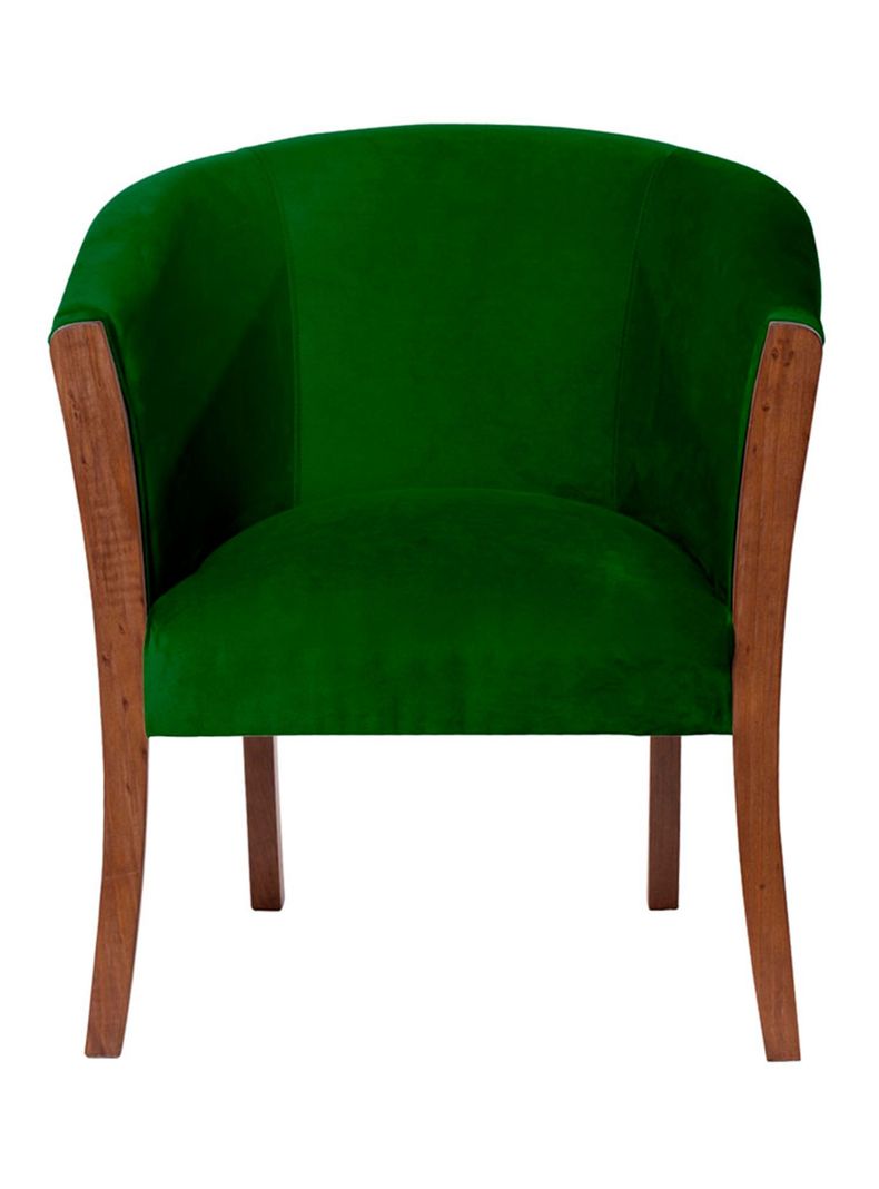Sitial Dortmund Tela Velvet Verde