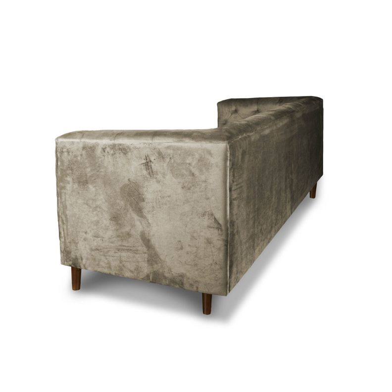 SOFA BRESCIA 3C TELA VELVET VIVIAN CAFÉ-2