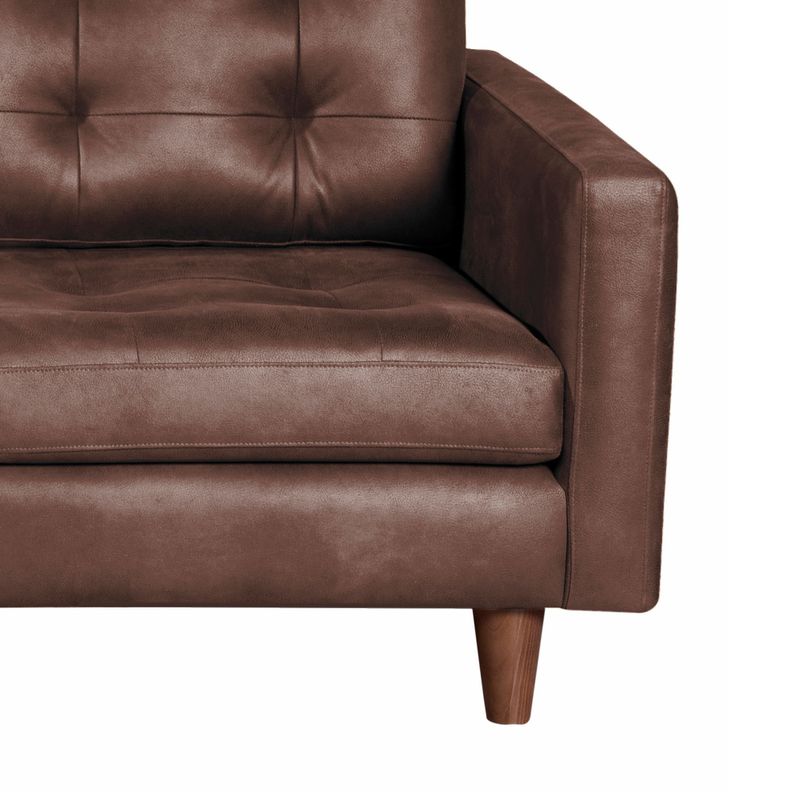 Sofa Seccional Izquierdo Napoles Cuero Kentucky Cafe Moro-4