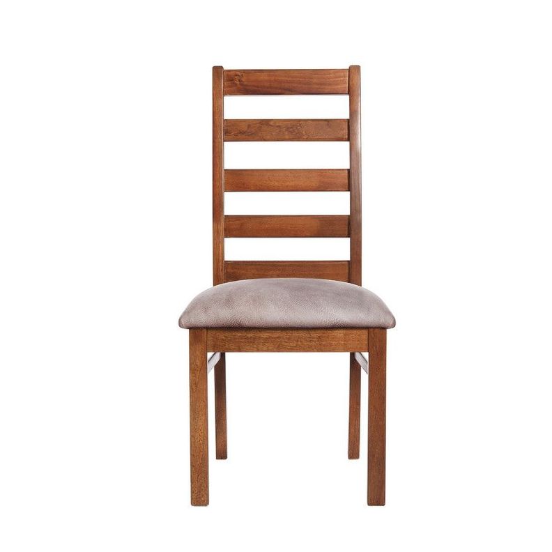 Silla Burgos Cuero Kentucky Gris-0