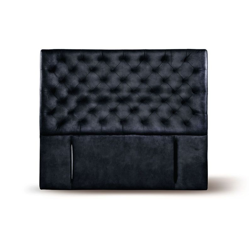 RESPALDO BRESCIA CUERO NEGRO 2 PZA