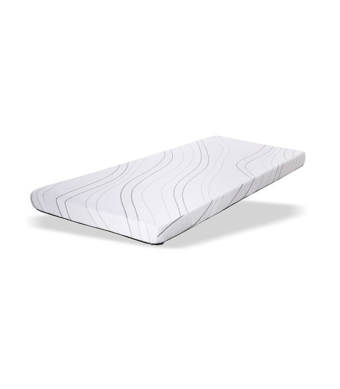 Topper Zen Visco 1 1/2 Plaza 105x190x7 cm Blanco