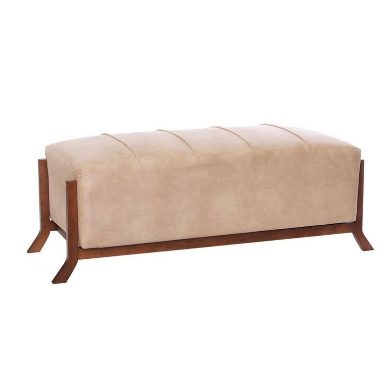 Banqueta Marsella  Cuero Kentucky Beige-0