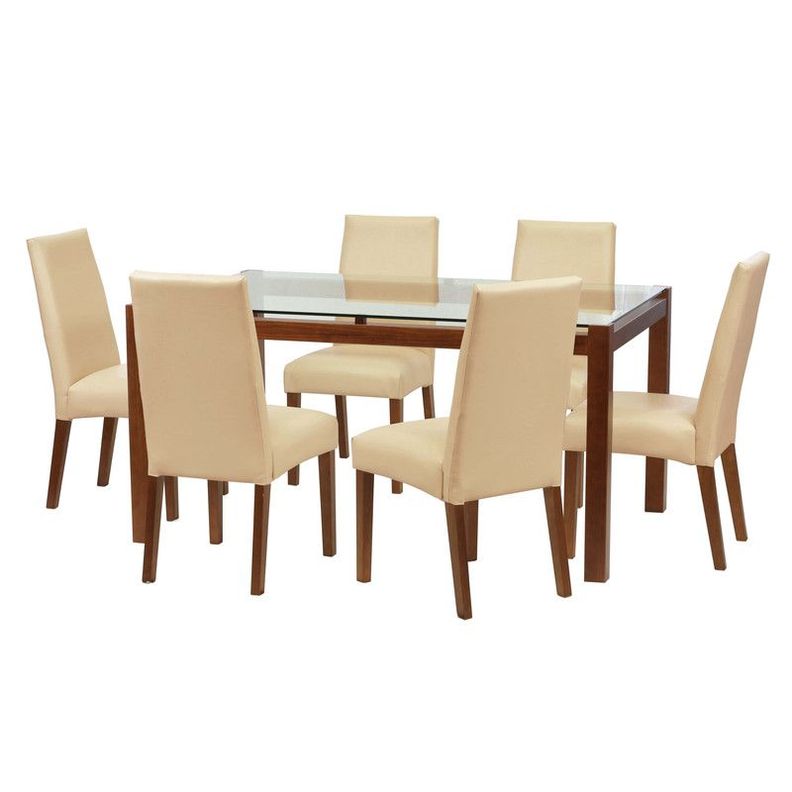 Juego De Comedor Barcelona 1600X1000 S/Cadiz Pu Beige-0