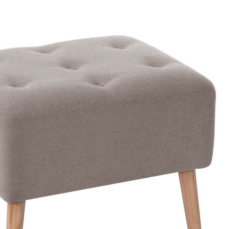 Pouf Lyon Lino Gris Claro-1