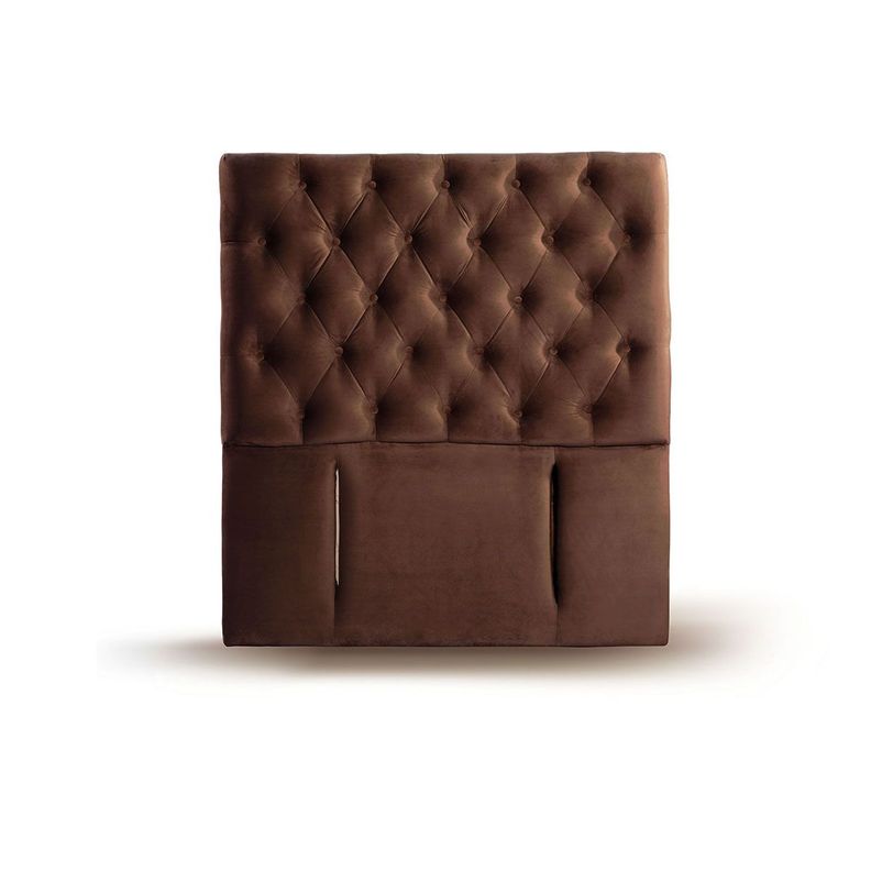 RESPALDO FLORENCIA TELA CHOCOLATE 1 PZA Cafe