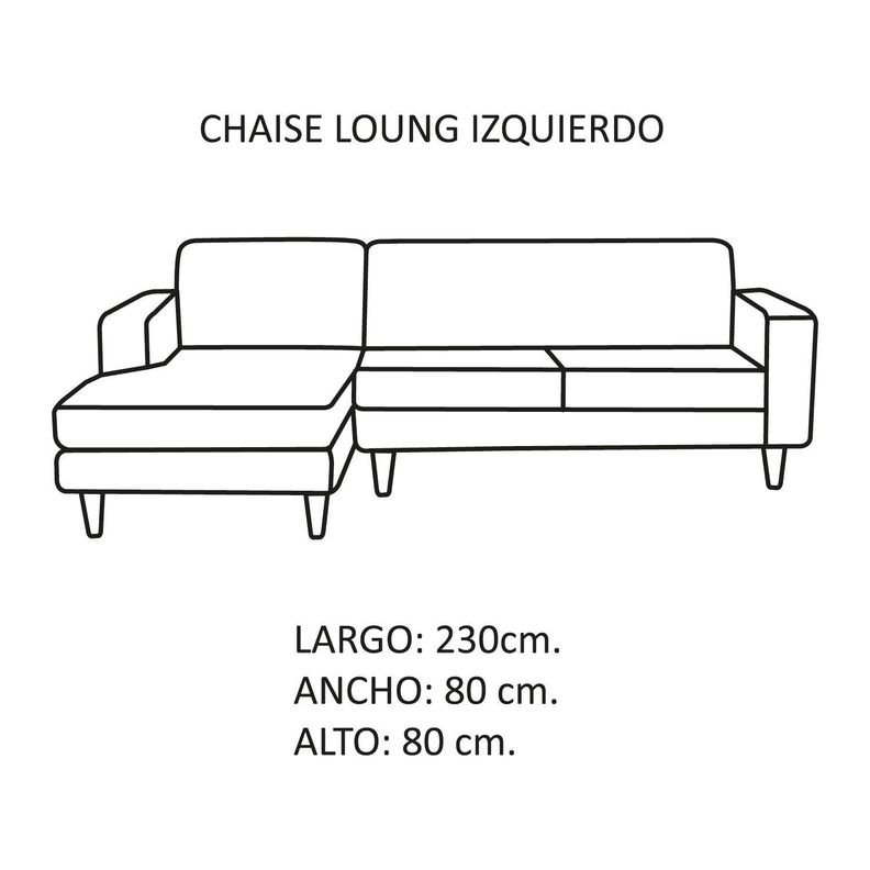 SOFA CHAISELONG IZQ SALERNO PU NEGRO-3
