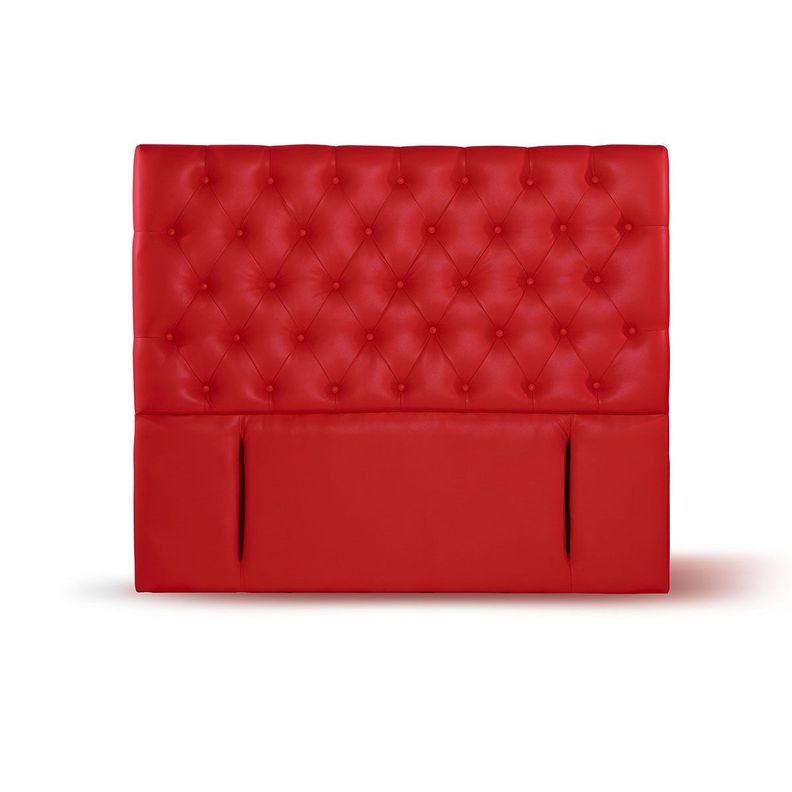 RESPALDO FLORENCIA PU ROJO 2 PZA