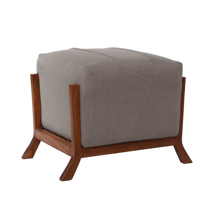 Pouf Marsella Lino Gris Claro-0